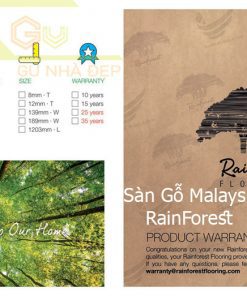 Sàn Gỗ Malaysia Rainforest