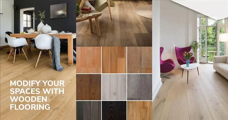 Kích thước sàn gỗ làm thay đổi không gian