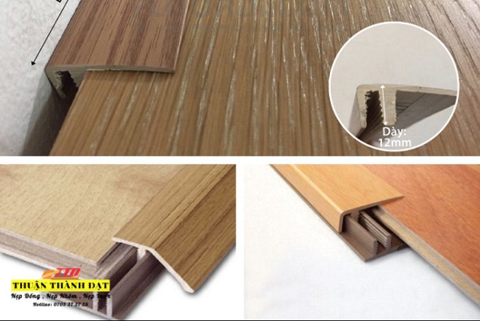 Tất tần tật về các loại nẹp sàn gỗ trên thị trường hiện nay 12 nep nhua
