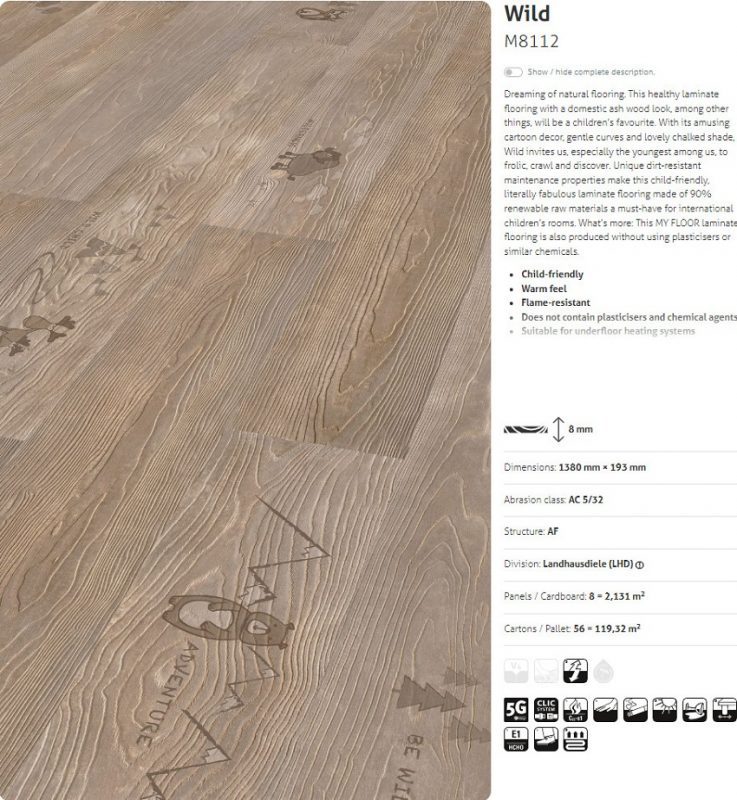 san go cong nghiep duc my floor m8112