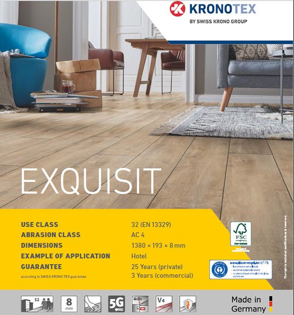 Sàn Gỗ Công Nghiệp Đức KronoTex Exquisit 28 sàn gỗ công nghiệp Đức KronoTex Exquisit