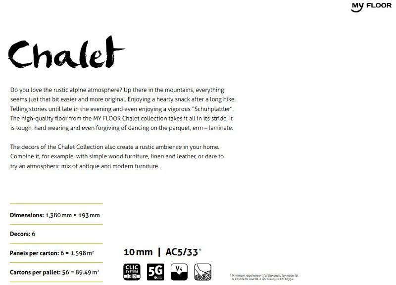 thong tin san go duc myfloor chalet